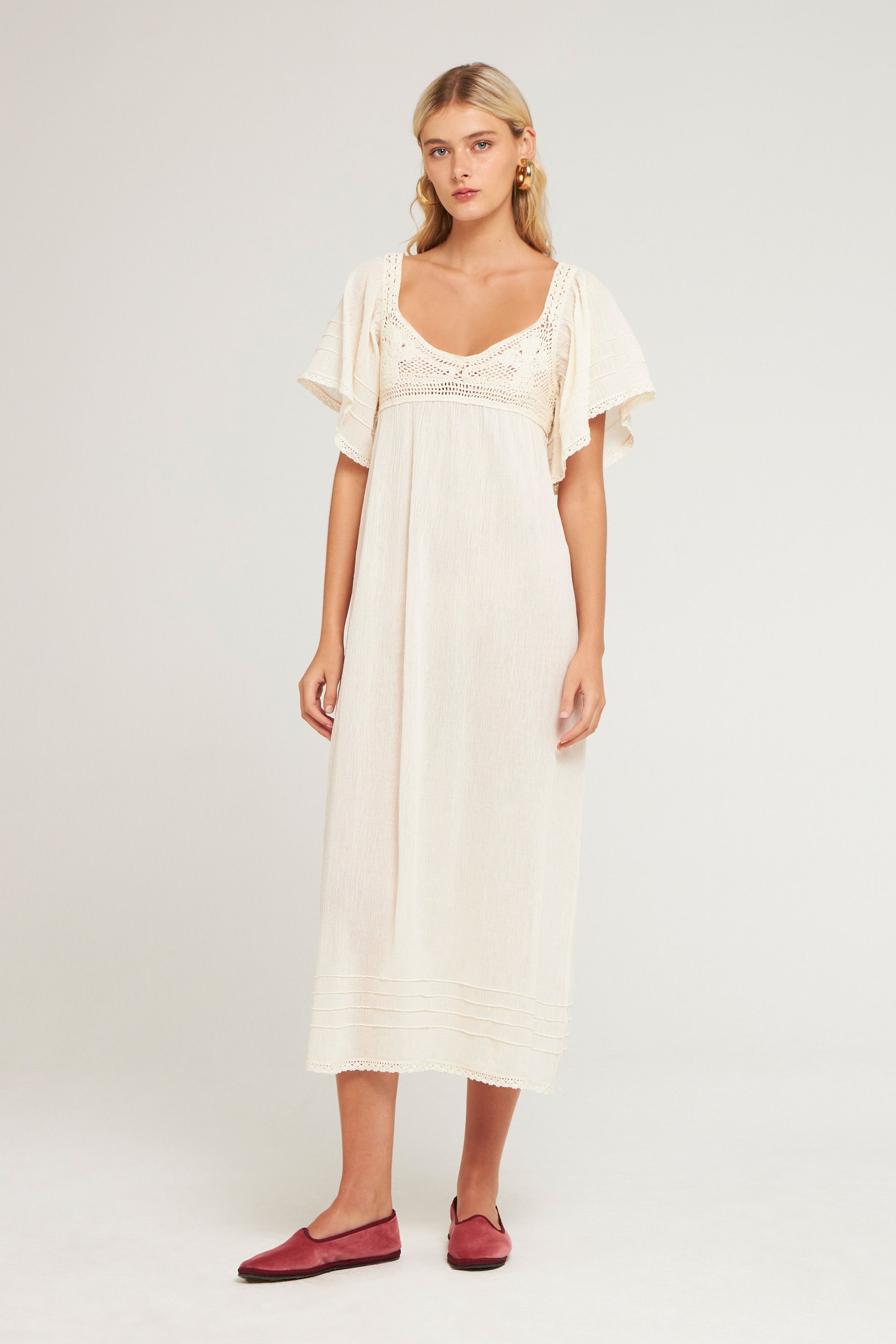 Antik batik top chai striped dress