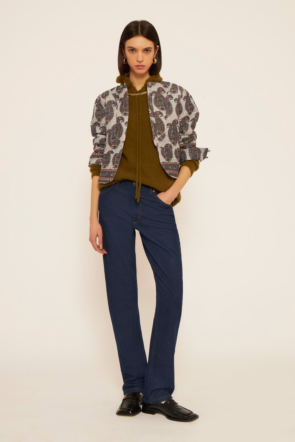 Quilted print jacket | Paisley print jacket | ANTIK BATIK