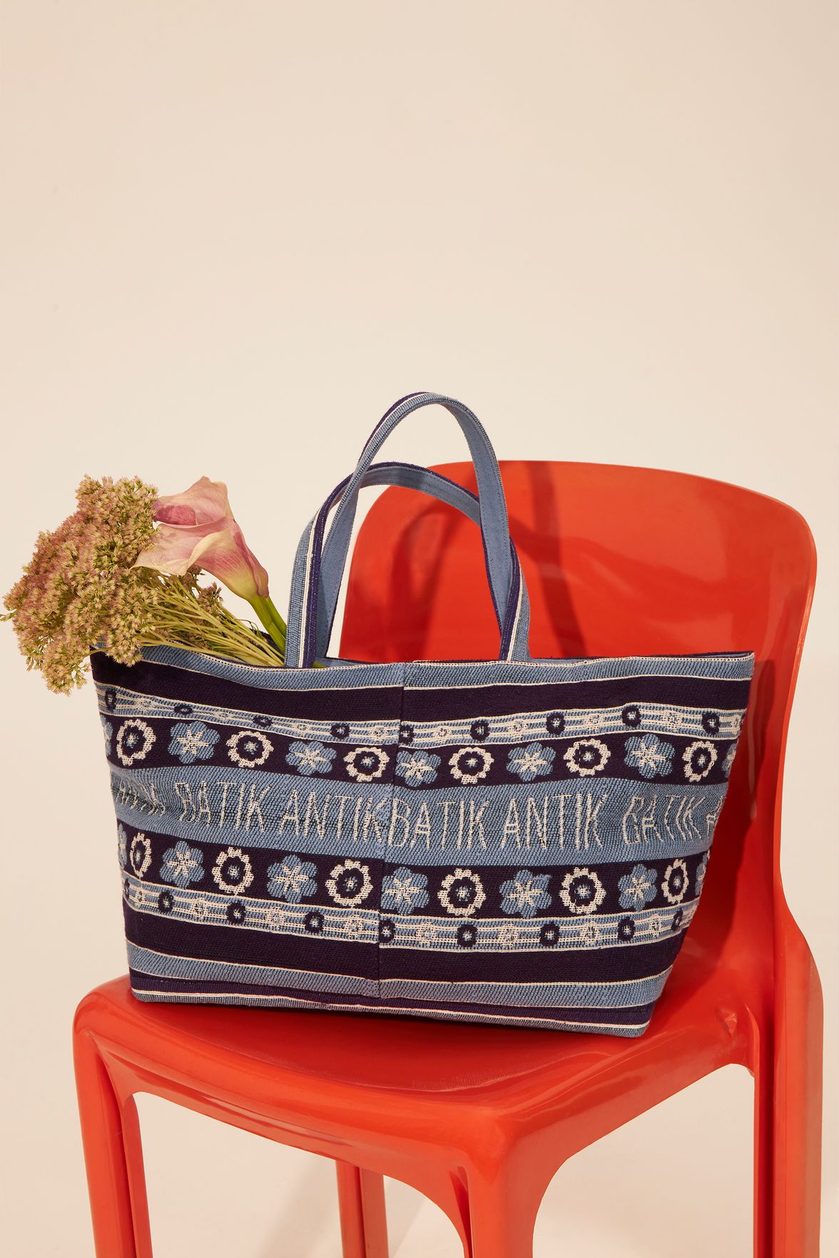 Mate large woven tote Boho chic fashion ANTIK BATIK
