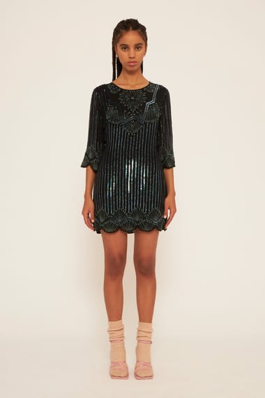 Antik batik shop sequin dress