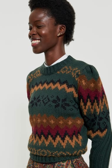 Toast sale fairisle jumper