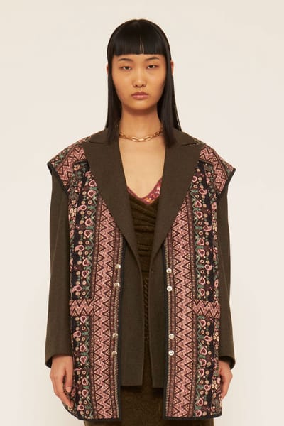 Antikbatik Helena sleeveless jacket