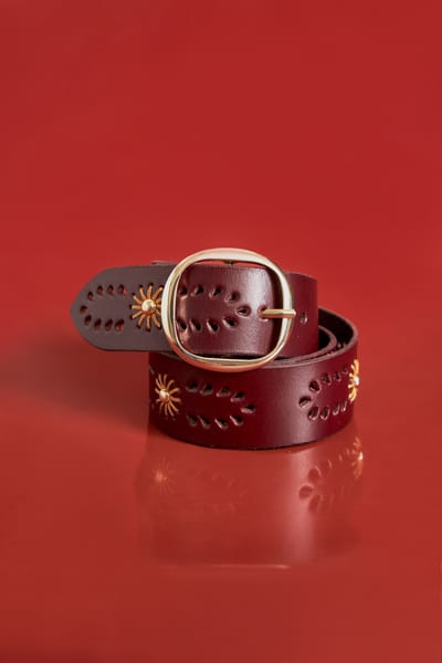 Antikbatik Ceinture en cuir Ricky