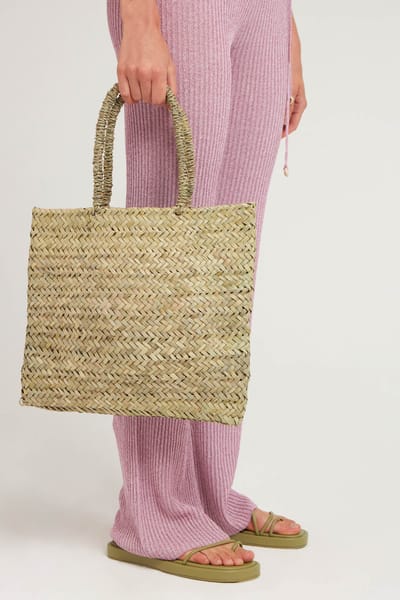 Sac sales raphia chic