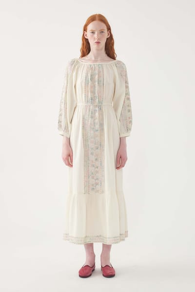 Antikbatik Robe brodée Alex