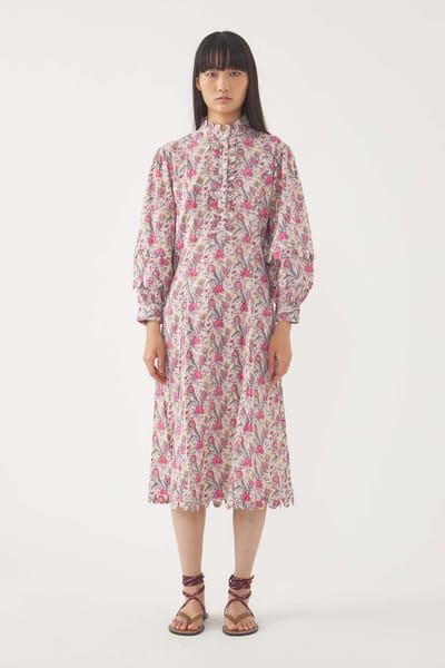 Antikbatik Robe longue Antonia