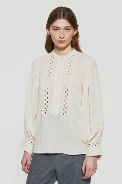 Antikbatik Blouse ajourée Aya