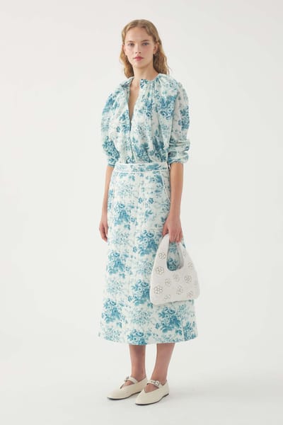 Antikbatik Falda Cinz