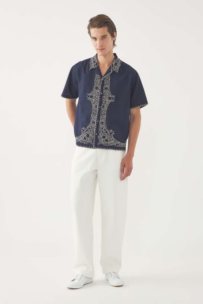 Antikbatik Embroidered Blouse Dylan