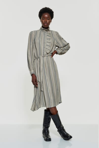 Antikbatik Edward striped dress