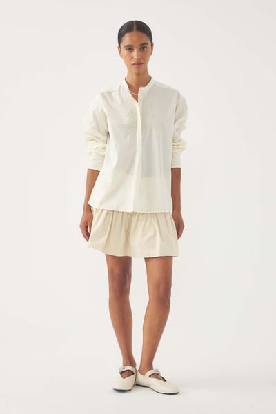 Antikbatik Blusa bordada Emile