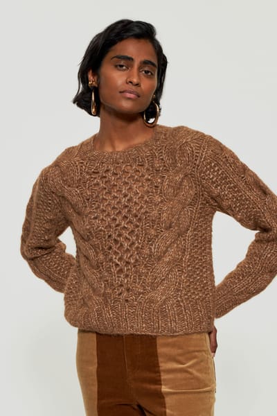 Antikbatik Emma alpaca wool jumper