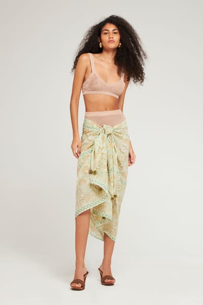 Antikbatik Paréo imprimé Flavie