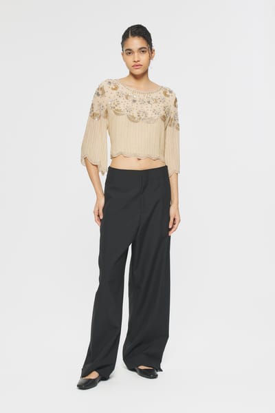 Antikbatik Top à sequins Gadsby 