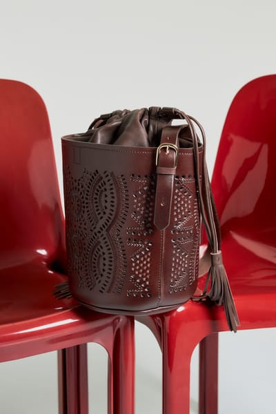 Antikbatik Galy bucket bag