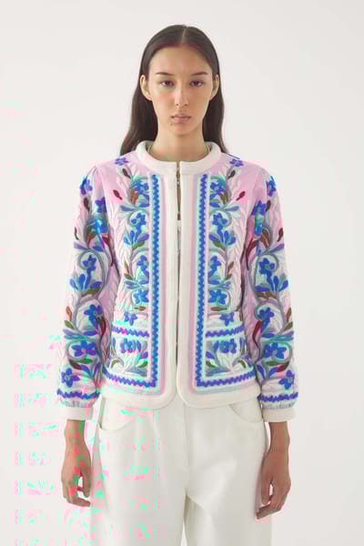 Antikbatik Veste brodée Hendrix