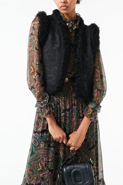 Antikbatik Gilet Huga - Nero