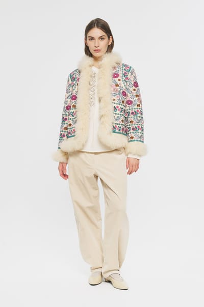 Antikbatik Huguet Embroidered jacket