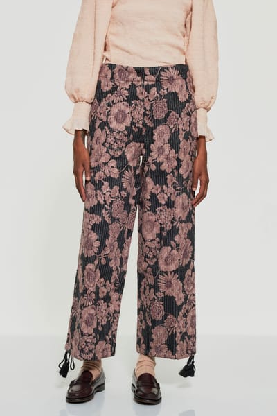 Antikbatik Pantalon imprimé Leonie