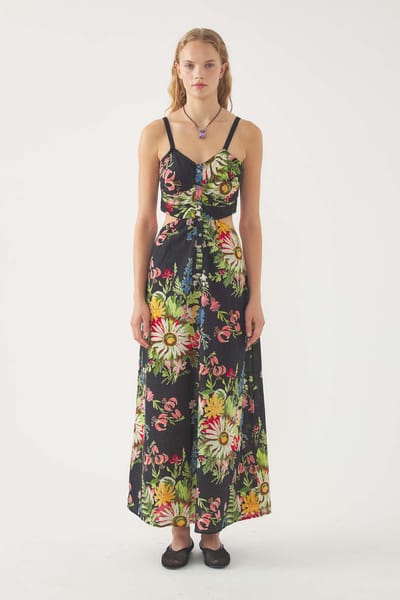 Antikbatik Abito con intagli Lisa