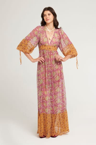 Antikbatik Robe longue Loah