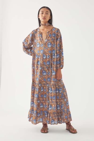 Antikbatik Maxi Dress Maude