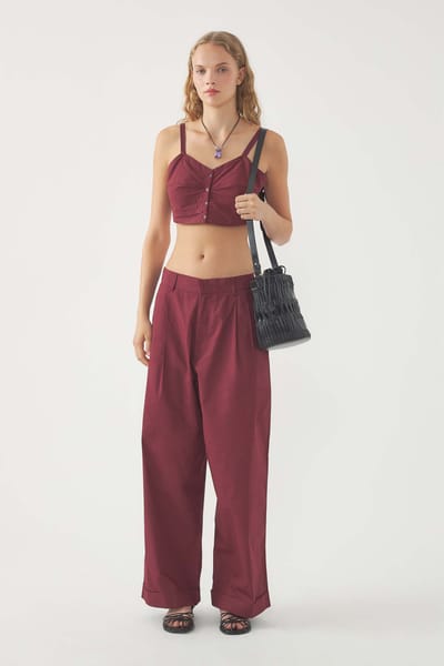 Antikbatik Crop top Pam