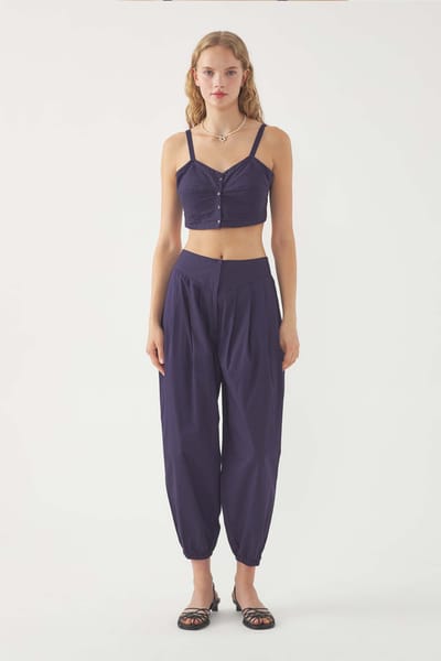 Antikbatik Crop top Pam