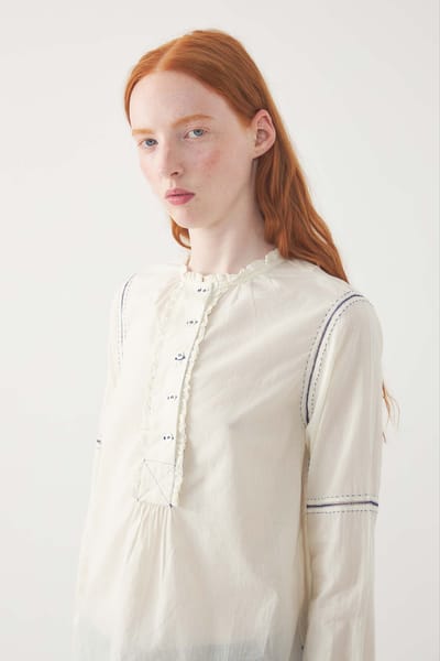 Antikbatik Túnica Kurta Paro