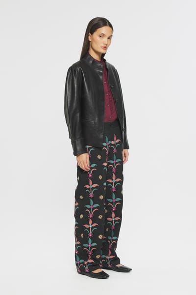 Antikbatik Rafi Embroidered trousers