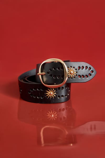Antikbatik Ceinture en cuir Ricky