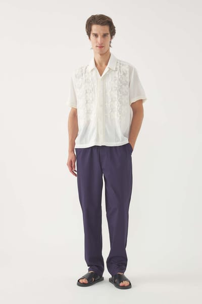 Antikbatik Embroidered Blouse Suzane