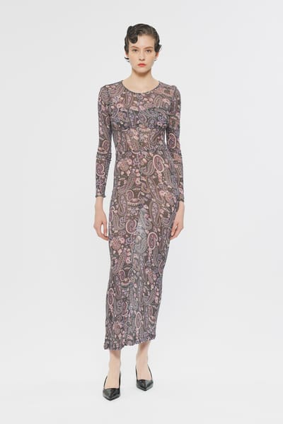 Antikbatik Tadic Print maxi dress