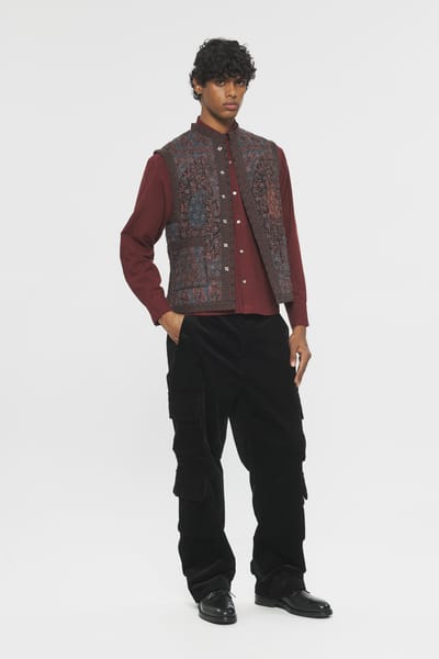 Antikbatik Gilet Tajaro