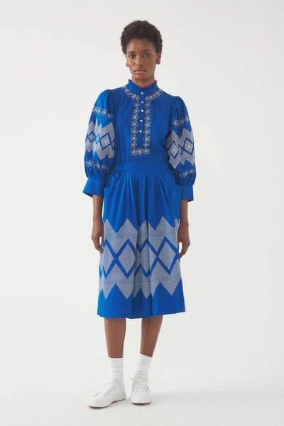 Antikbatik Blusa bordada Tolede