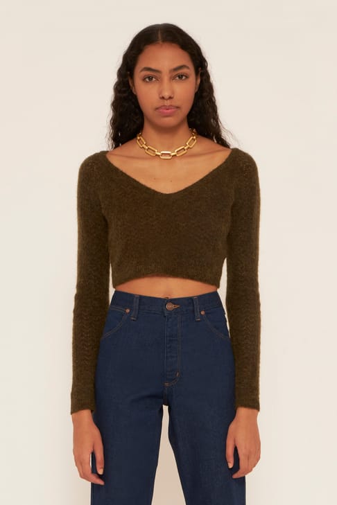 Antikbatik Shilloh cropped jumper