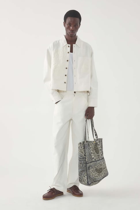 Antikbatik Veste brodée Adonis 