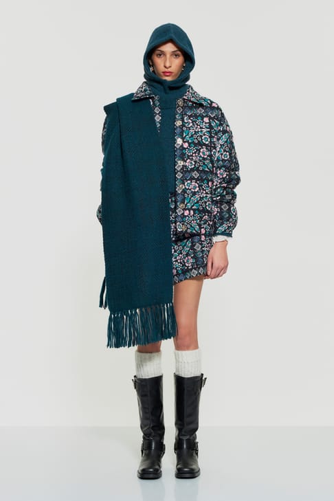 Antikbatik Sciarpa in lana d'Alpaca Annabella