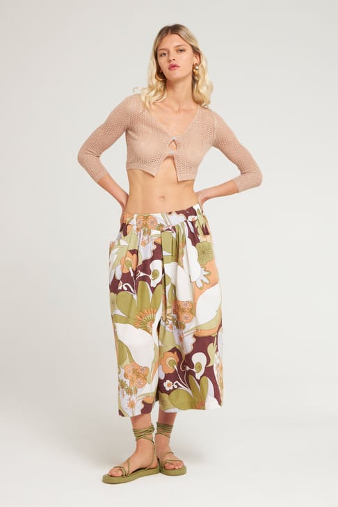 Antikbatik Falda pantalón plumeti Bahia