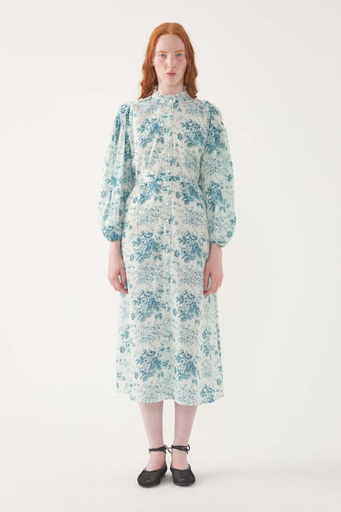 Antikbatik Maxi Dress Cinz