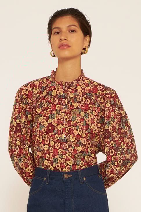 Antikbatik Blouse Colline