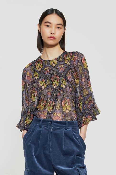 Antikbatik Top stampato Eros