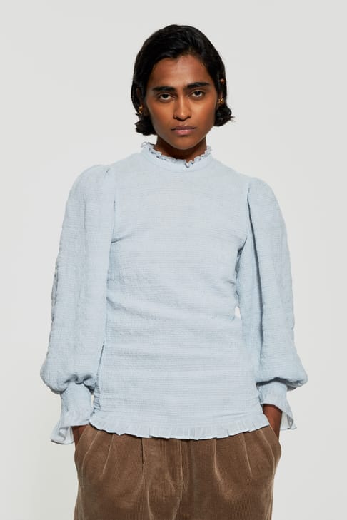 Antikbatik Top smocké Hitala
