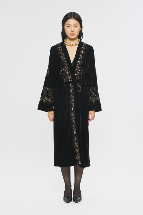 Antikbatik Illuminati Sequin coat