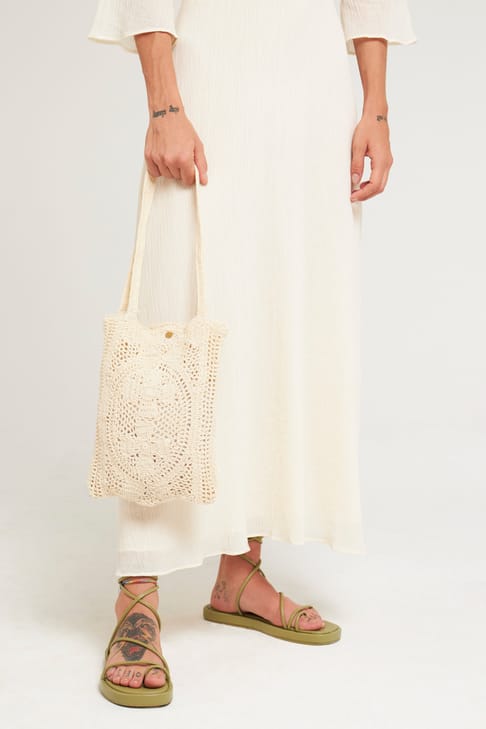 Antikbatik Tot bag en crochet Lacy