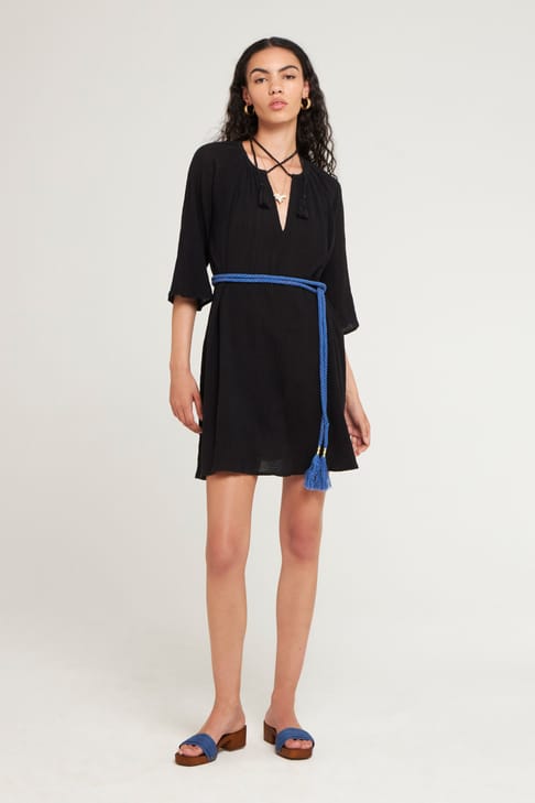 Antikbatik Robe courte Lilou