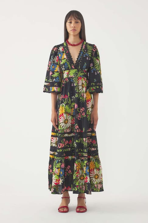 Antikbatik Maxi Dress Lisa
