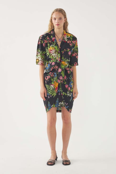 Antikbatik Robe portefeuille Lisa