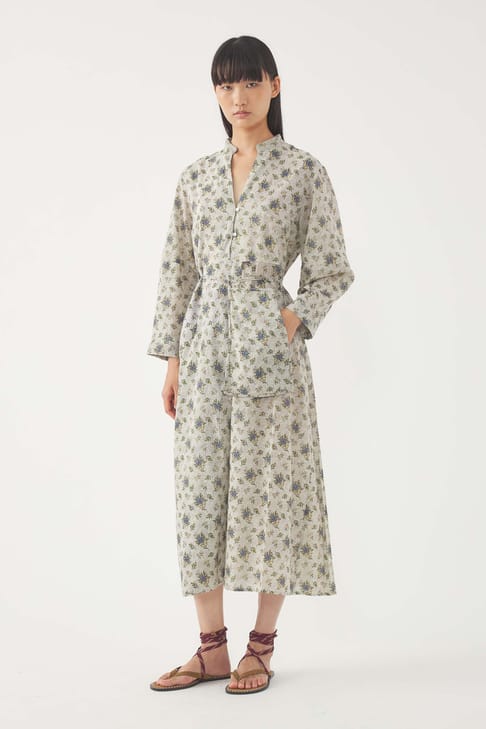 Antikbatik Robe longue Pada