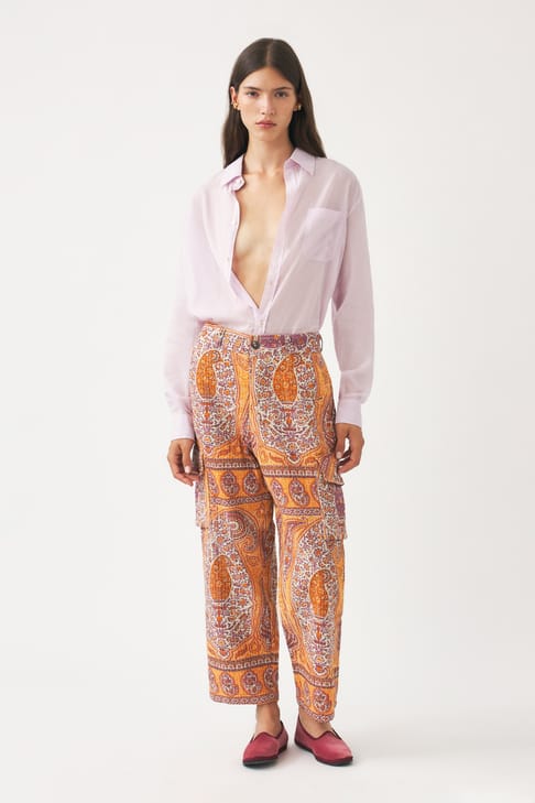 Antikbatik Pantalon imprimé Tajar